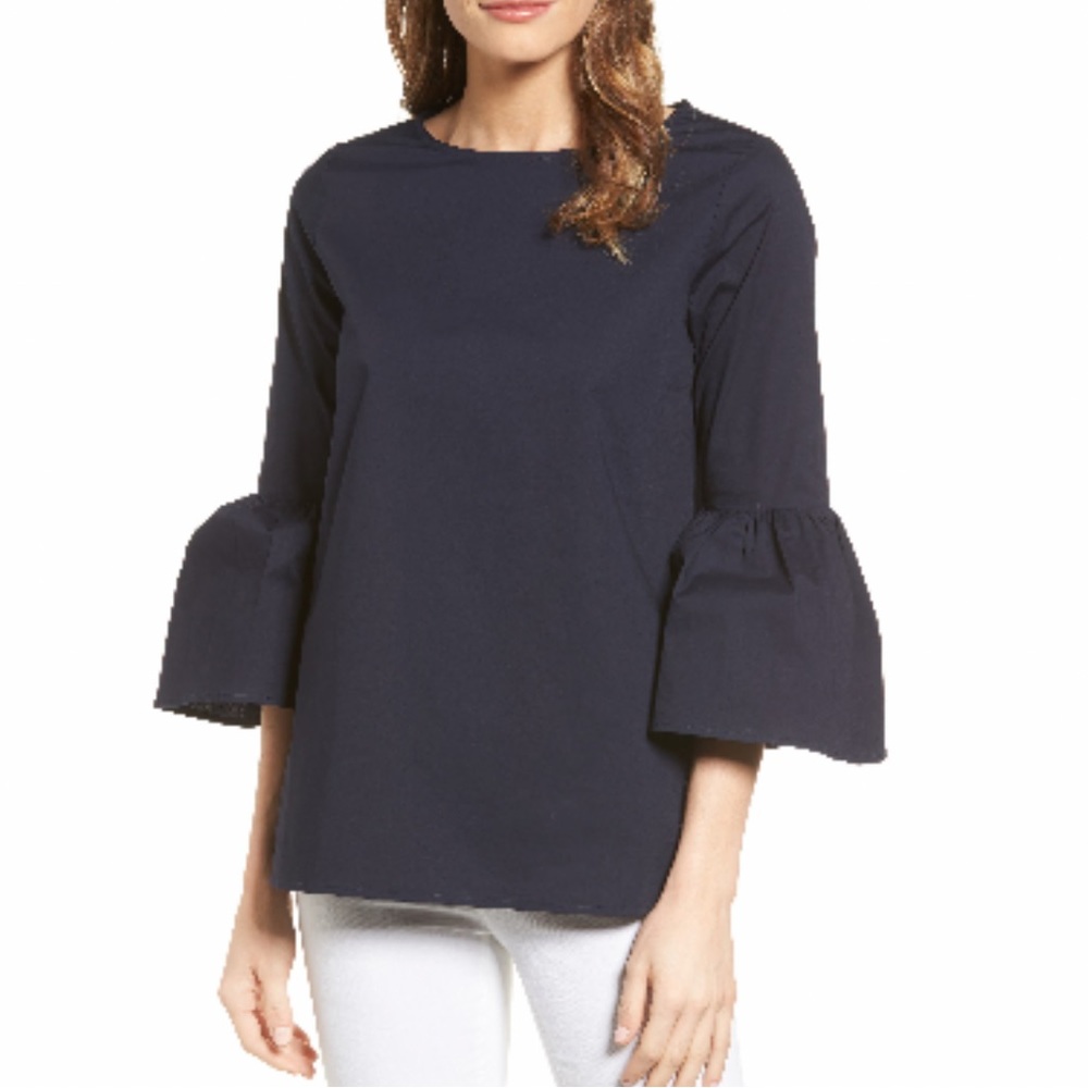 Navy Blouse